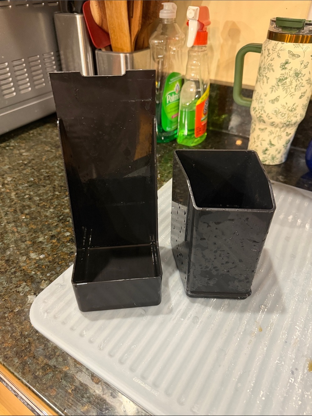 Nespresso Next DeLonghi Black Coffee Maker Removable Pod Catcher Part GUC